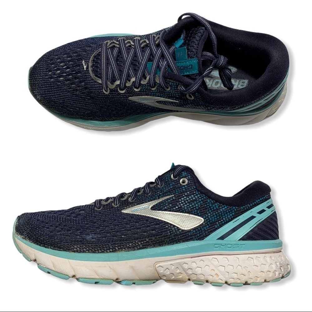 Brooks Ghost 11 Neutral Support Running Shoes Size 7.5 - Picture 11 of 14